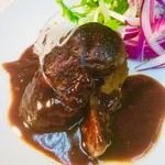 中華料理 歓 - 豚バラ肉の角煮中国甘味噌ソースがけ