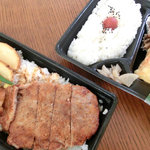 本家かまどや - 料理写真:サーロインステーキ弁当、紅さけ弁当