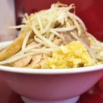 ラーメン二郎 - ＜参考＞大豚野菜ニンニクカラメ
