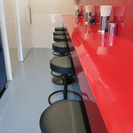 ラーメン二郎 - 店内の様子（３塁側）