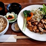 トリ アオキ - 地鶏のごろ焼きランチ(1,400円)