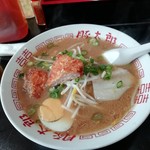 豚太郎 - ミソカツラーメン定食750円