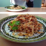 パスタ・アラ・プッタネスカ - 生パスタミートソース（ランチ\1600税込み）