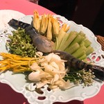 An Vien - 料理写真:②Lau hoa tom cang an vien 一人450,000ドン×2名分＝900,000ドン（≒4500円）