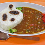 じゃ～ん！パンダカレー510円だよ。
          実はこのパンダカレーは1日10食限定のメニューなので、
          早い時間に食べに来れて良かったです。