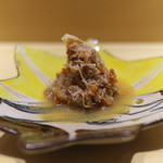 鮨 さいとう - 香箱蟹。ああ日本酒が待っている♪