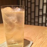 肉割烹 上 - ハイボール