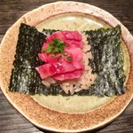 肉割烹 上 - トロたく巻き リブロース