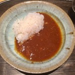 肉割烹 上 - 牛すじのカレー