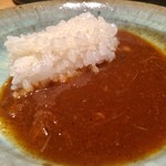 肉割烹 上 - 牛すじのカレー