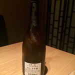 肉割烹 上 - アイスにかける日本酒