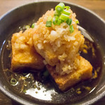 Teppan Izakaya Yumehana - 揚げ出汁豆腐