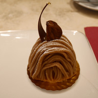 アニヴェルセル カフェ - 2018/11/23  モンブランはドリンクセットで