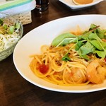 エージーカフェ コメコセンモンテン - トマトクリームソースを選んでみた
