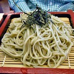 Resutoranyukiguni - ざる蕎麦 舞茸天２個付