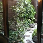 皐盧庵茶舗 - お部屋から見えます