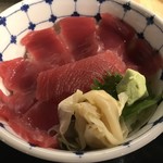 築地魚河岸 海鮮 - 鉄火丼１０００円。