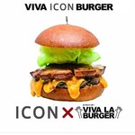 ICON - VIVA×ICONバーガー￥1800(チェダーチーズ)