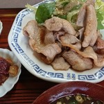 中華料理　大来軒 - 生姜焼き定食