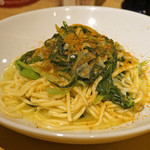 Alberini - キタッラ　九条ネギとカラスミ