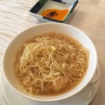 香桃 - 海老ワンタン入り汁そば