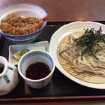 砂場 - 天丼セット