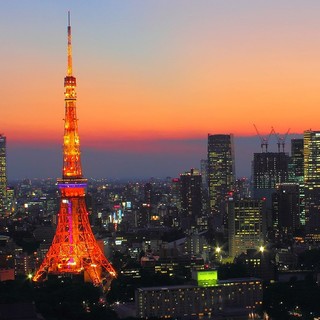 38Fから望む、東京の夜景。メインフロア最大80名様まで対応
