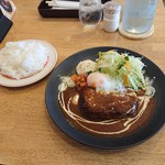 洋食レストラン　クオリア - ハンバーグランチ（864円）2018年11月