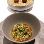 アニエルドール - 鱈　白菜　蕎麦