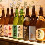 Kanazawa Yaki Fugu Yume Teppou - ふぐ料理をさらに引き立てる日本酒・焼酎を取り揃え