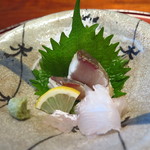 和食処 井がわ - 鰤の炙り、平目