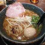 ラーメン札幌一粒庵 - みそラーメン\７５０　＋　味玉\０