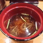 天寿し - 赤出汁