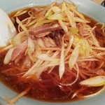 らーめん田丸 - ねぎチャーシュー麺￥750