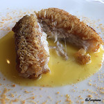 プチレストラン ブーケ・ド・フランス - 甘鯛の鱗焼にブタルグ