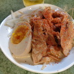 ラーメン二郎 - 唐辛子を～