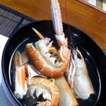 ももん - アカザエビのスープ