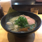 ラーメン巌哲 - 『広島』牡蠣の塩ラーメン