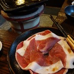 丹波篠山 猪料理専門店　奥栄 - 猪焼き肉