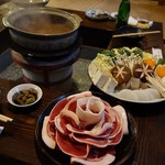 丹波篠山 猪料理専門店　奥栄 - ぼたん鍋（2人前）