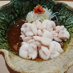 寿司 中川 - 鱈の白子･･･函館直送♪かんずりと赤ワインが合う！