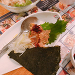 とろさば料理専門店 SABAR - さばのなめろう