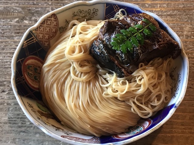 滋賀 長浜 焼鯖そうめん 持ち帰りもオススメ』by ﾚﾉﾝ & ﾏｯｶｰﾄﾆｰ : 翼果