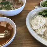 越麺屋 - フォー、ブンチャーのセット