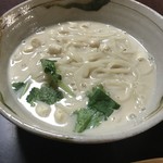 Moriyasu - 帆立クリームスープうどん