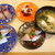 廻る寿司 金太郎 - はまち、釜揚げしらす、炙り太刀魚、さわら、海鮮あら汁