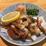 とりあみ雅 - げそ唐揚げ　400円