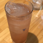 とりあみ雅 - 梅サワ―　400円