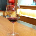 リストランテオット - イタリアの赤ワイン「アマローネ」。お隣の男性から、おすそ分け頂きました。素晴らしい香り！