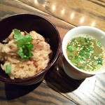 焼き鳥 とりら - 鶏ご飯とスープ
